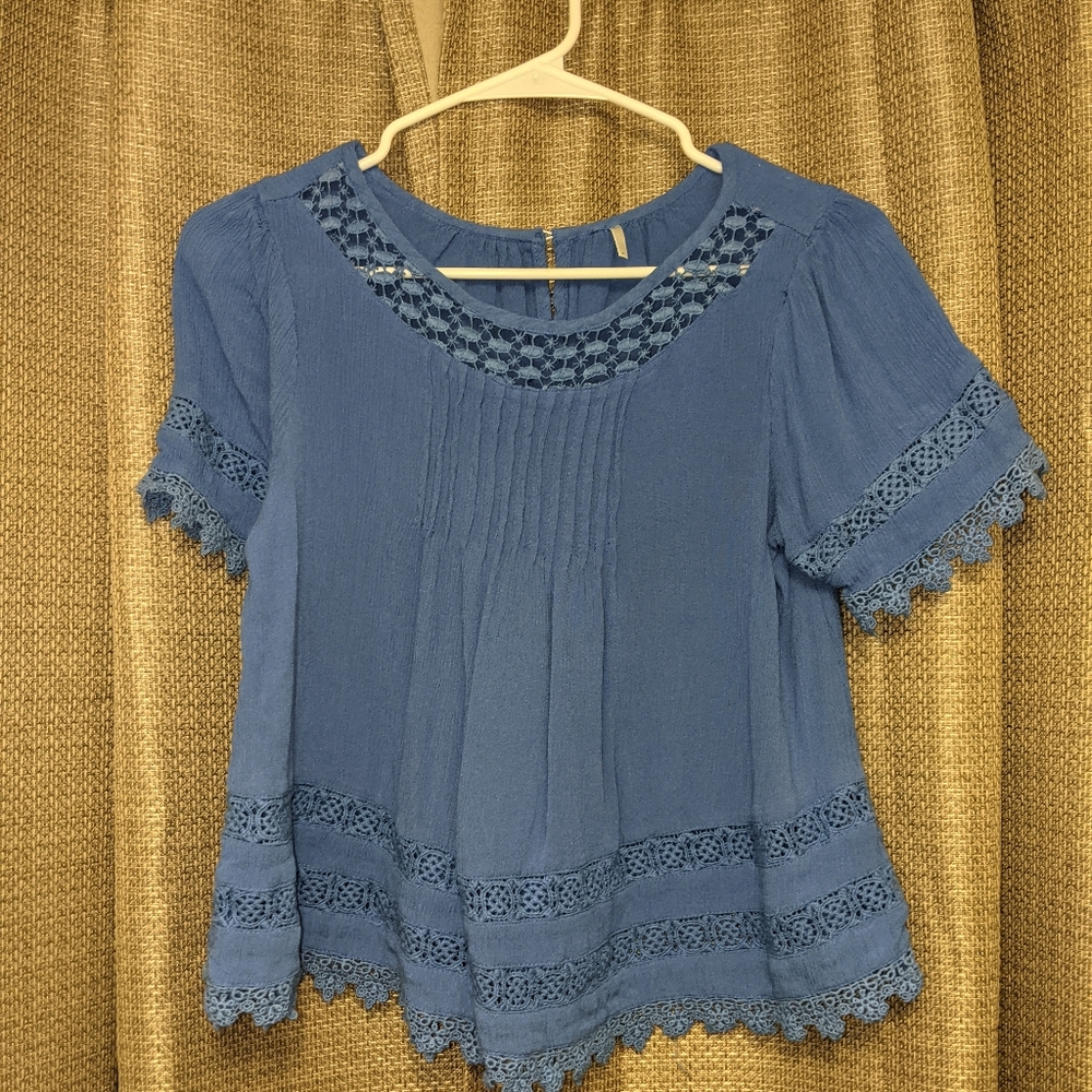 Blue blouse